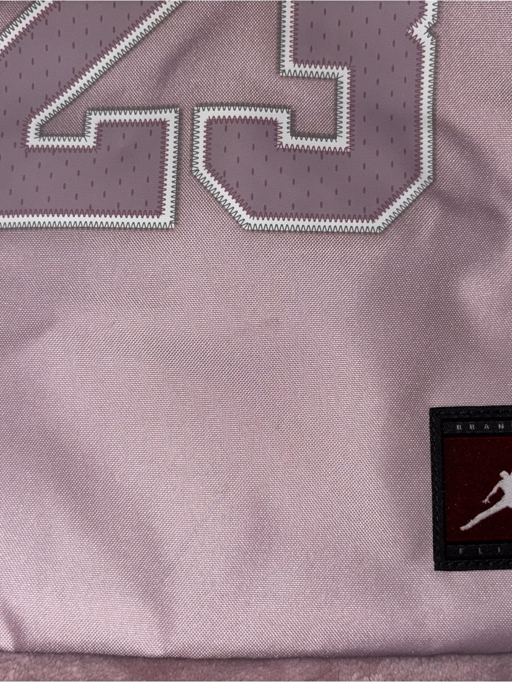 Jordan Light Pink 23 Drawstring Backpack - Picture 5 of 7